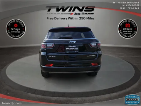More photos of 2024 Jeep Compass Limited at Twins Chrysler Dodge Jeep Ram, MI