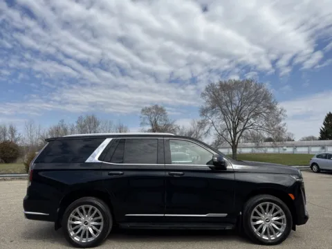 Photos of 2021 Cadillac Escalade Premium Luxury for sale in Wayland, MI at Twins Chrysler Dodge Jeep Ram