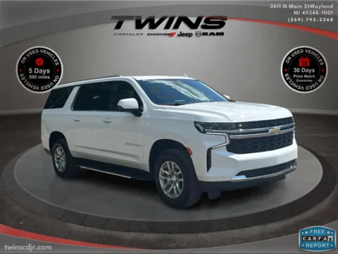 White 2023 Chevrolet Suburban LS for sale in Wayland, MI