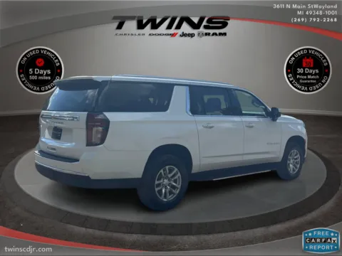 Another view of 2023 Chevrolet Suburban LS for sale in Wayland, MI at Twins Chrysler Dodge Jeep Ram