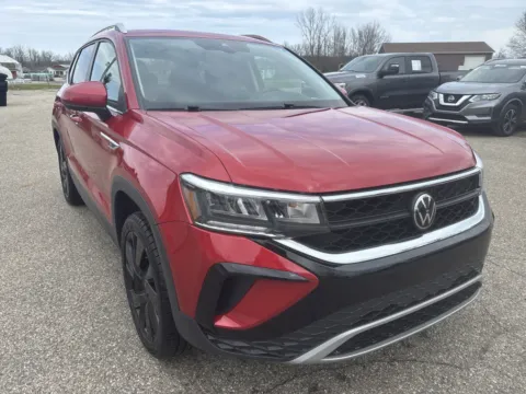 Red 2024 Volkswagen Taos SE for sale in Wayland, MI
