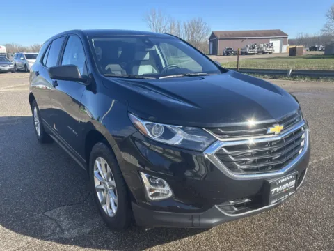 Black 2021 Chevrolet Equinox LS for sale in Wayland, MI