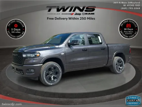 White 2026 Ram 1500 Big Horn for sale in Wayland, MI