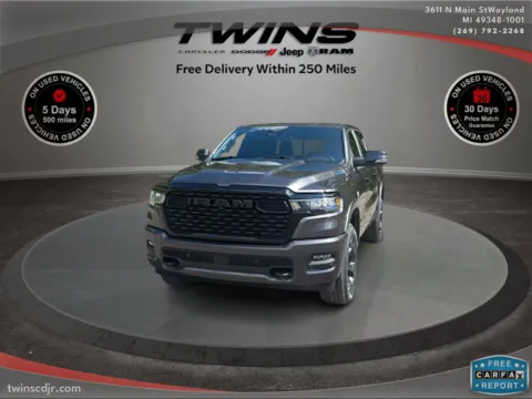 Photos of 2026 Ram 1500 Big Horn for sale in Wayland, MI at Twins Chrysler Dodge Jeep Ram