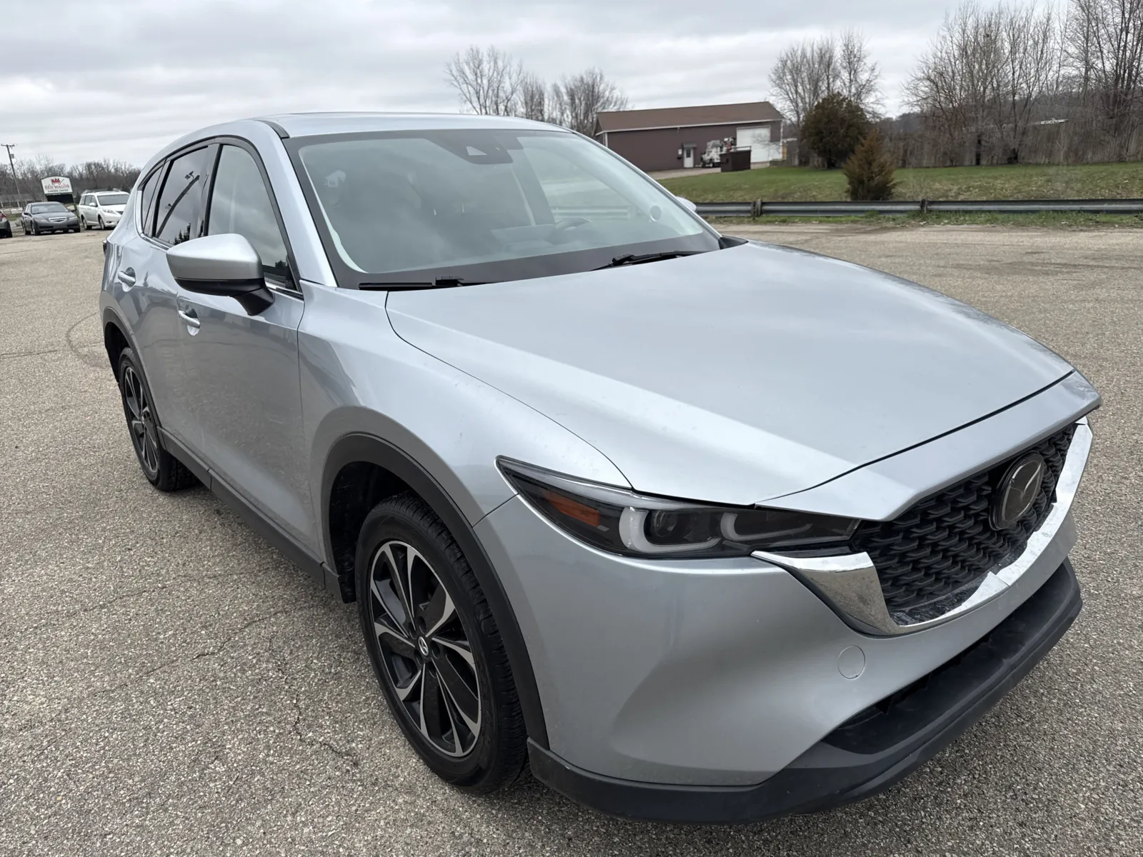 Silver 2023 Mazda CX-5 2.5 S Premium Package for sale in Wayland, MI