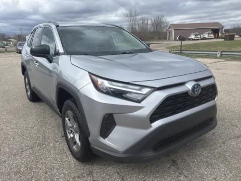 Silver 2023 Toyota RAV4 Hybrid LE for sale in Wayland, MI