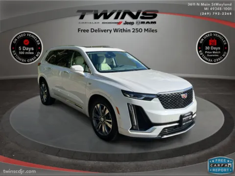 White 2022 Cadillac XT6 Premium Luxury for sale in Wayland, MI