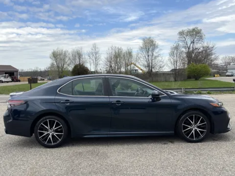 Photos of 2021 Toyota Camry SE for sale in Wayland, MI at Twins Chrysler Dodge Jeep Ram