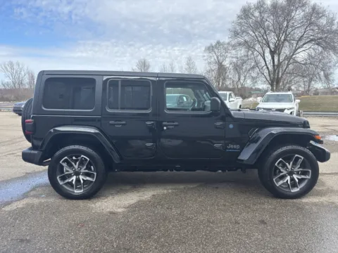 Photos of 2024 Jeep Wrangler 4xe Sport S for sale in Wayland, MI at Twins Chrysler Dodge Jeep Ram