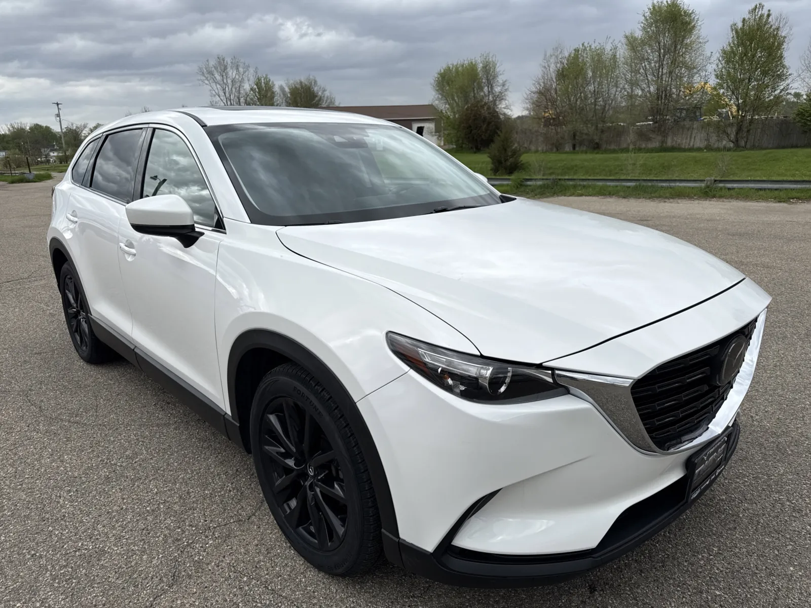 White 2023 Mazda CX-9 Touring Plus for sale in Wayland, MI