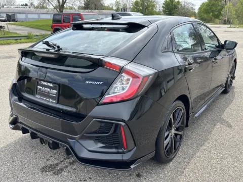 Another view of 2021 Honda Civic Hatchback Sport for sale in Wayland, MI at Twins Chrysler Dodge Jeep Ram