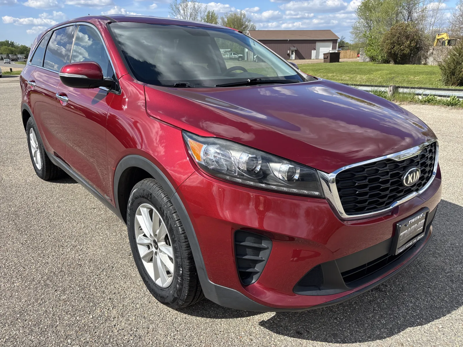 Red 2019 Kia Sorento LX for sale in Wayland, MI