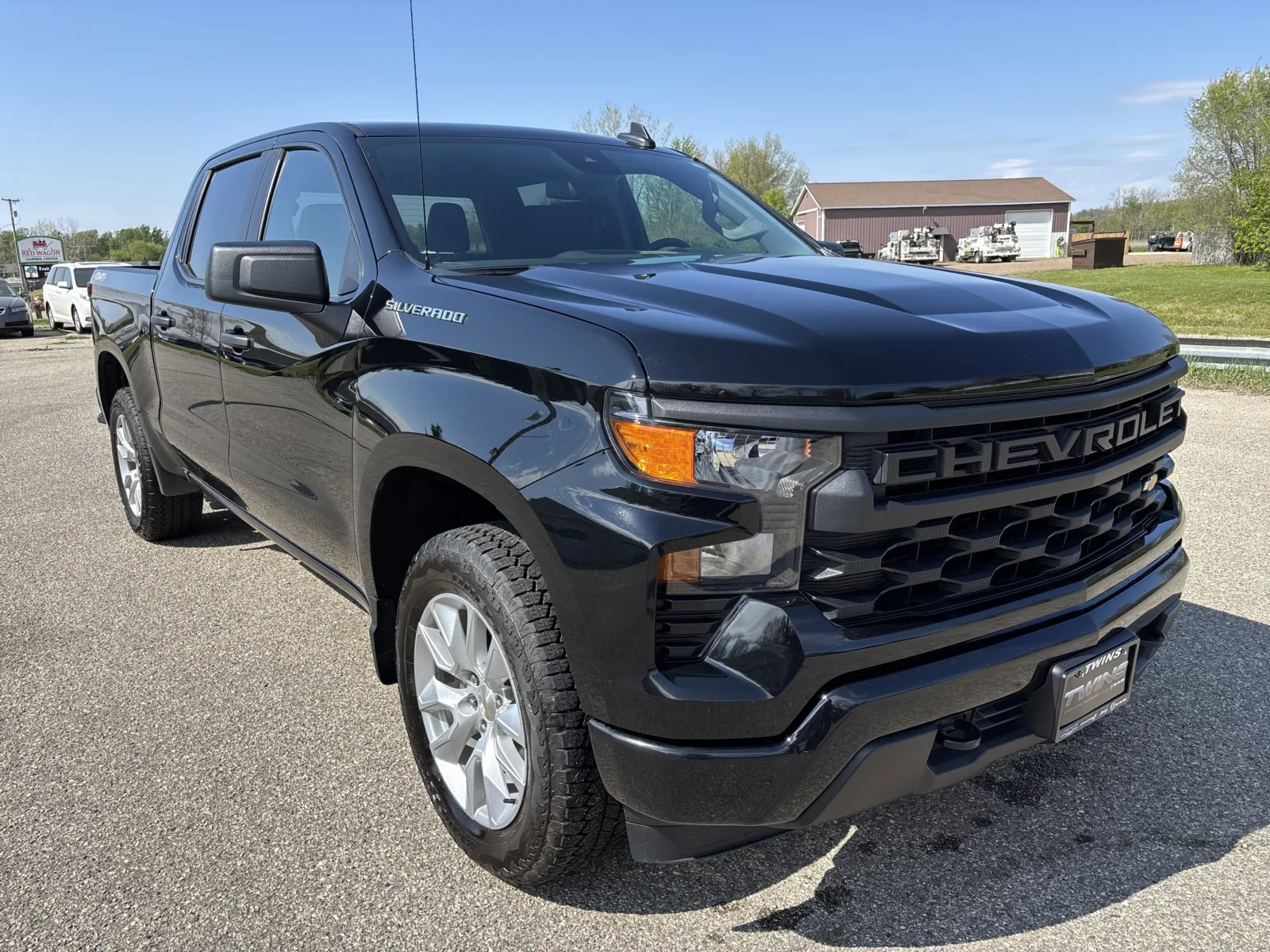 Black 2024 Chevrolet Silverado 1500 Custom for sale in Wayland, MI