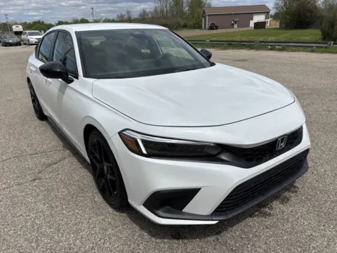 White 2022 Honda Civic Hatchback Sport for sale in Wayland, MI