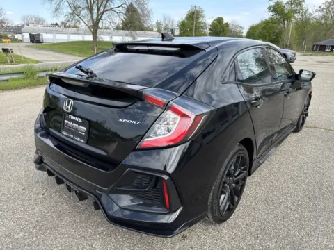 Another view of 2021 Honda Civic Hatchback Sport for sale in Wayland, MI at Twins Chrysler Dodge Jeep Ram