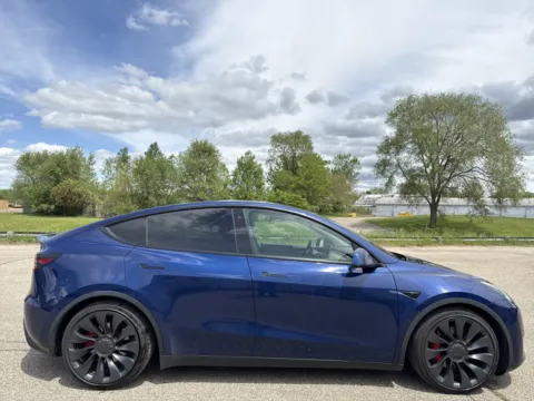 Photos of 2021 Tesla Model Y Performance for sale in Wayland, MI at Twins Chrysler Dodge Jeep Ram