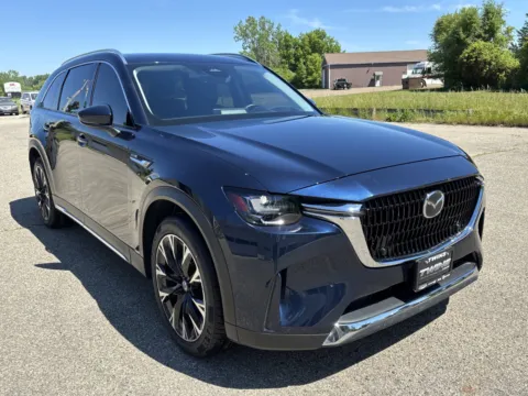 Blue 2024 Mazda CX-90 PHEV Premium for sale in Wayland, MI