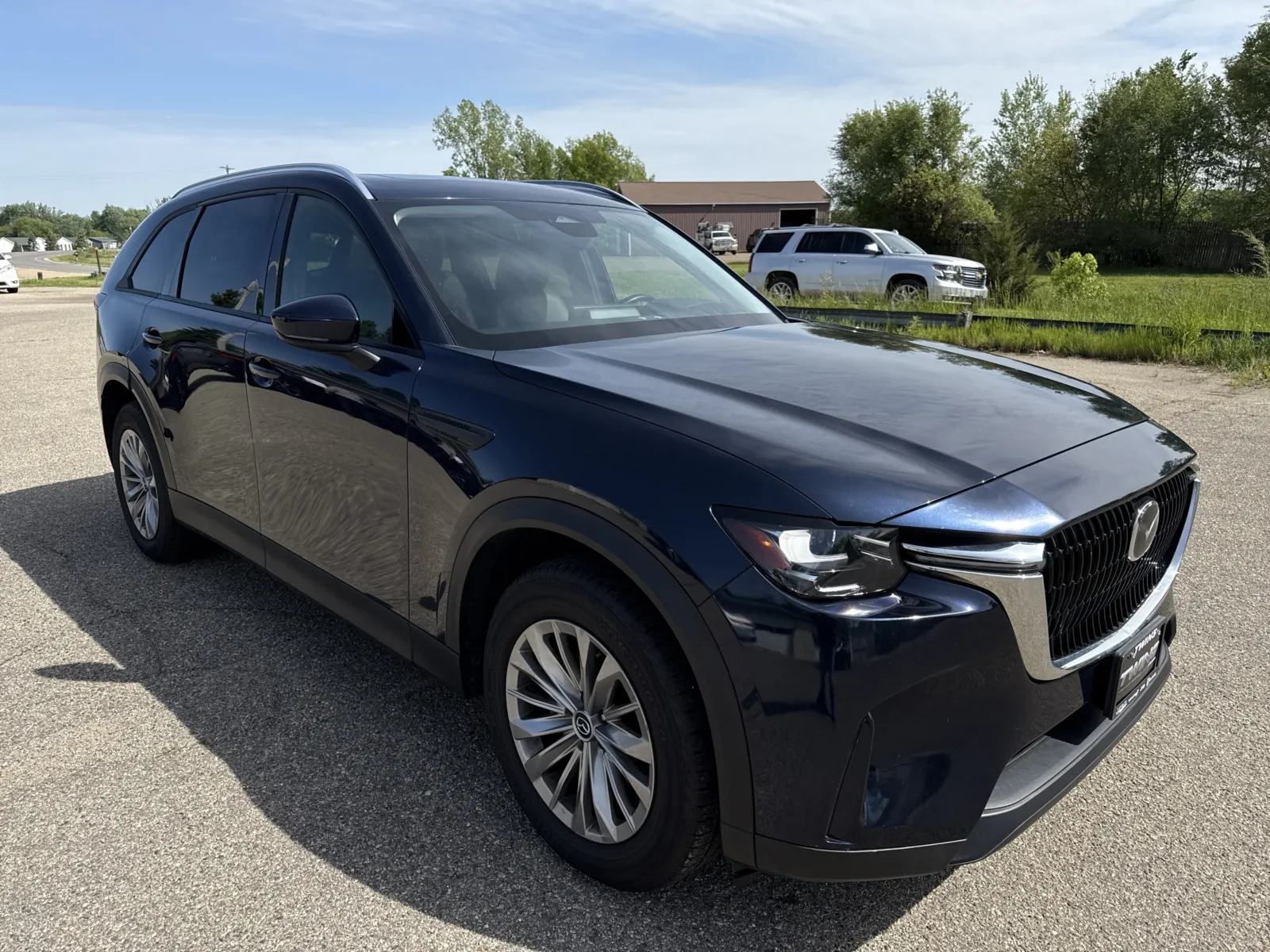 Blue 2024 Mazda CX-90 3.3 Turbo Preferred Plus for sale in Wayland, MI