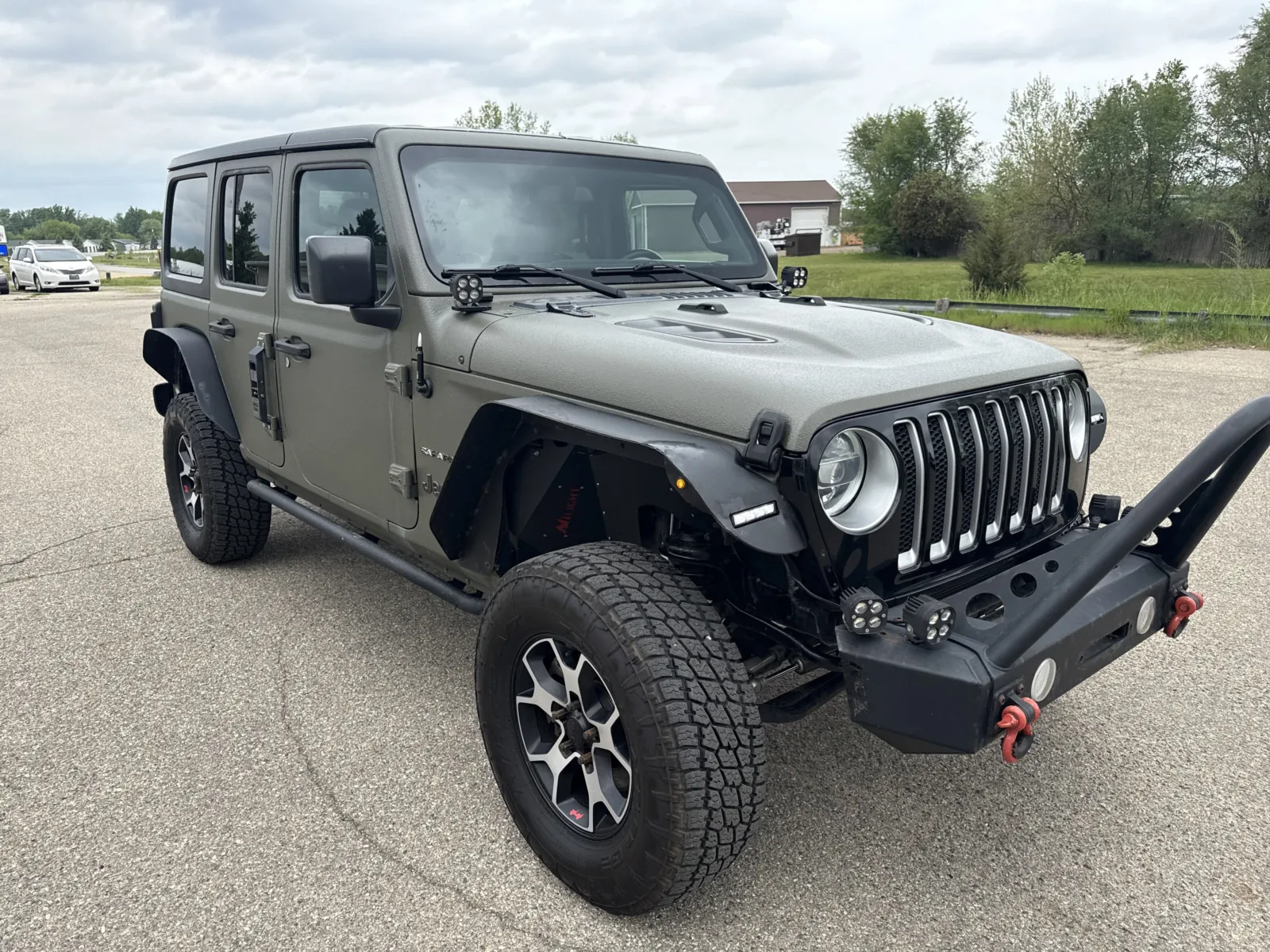 Black 2018 Jeep Wrangler Unlimited Sahara for sale in Wayland, MI
