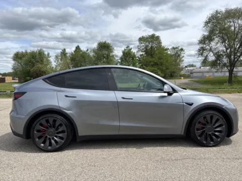 Photos of 2025 Tesla Model Y Performance for sale in Wayland, MI at Twins Chrysler Dodge Jeep Ram