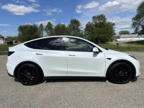 Photos of 2022 Tesla Model Y Performance for sale in Wayland, MI at Twins Chrysler Dodge Jeep Ram