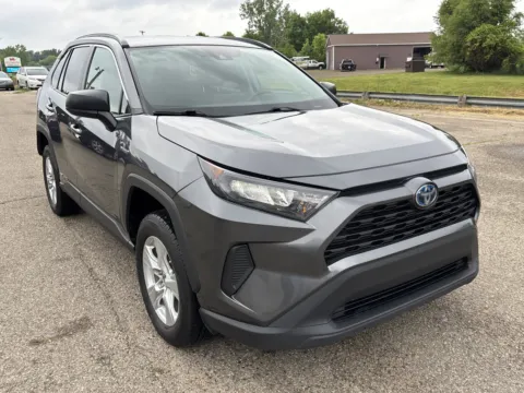Gray 2021 Toyota RAV4 Hybrid LE for sale in Wayland, MI