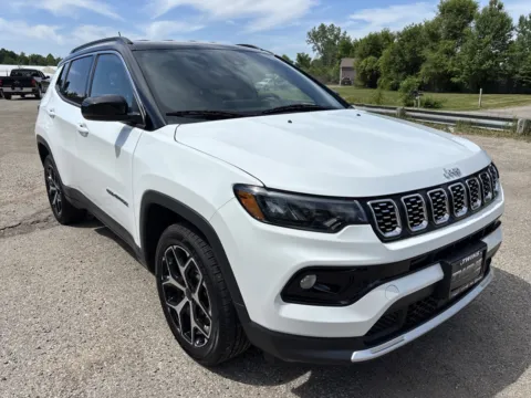 White 2025 Jeep Compass Limited for sale in Wayland, MI