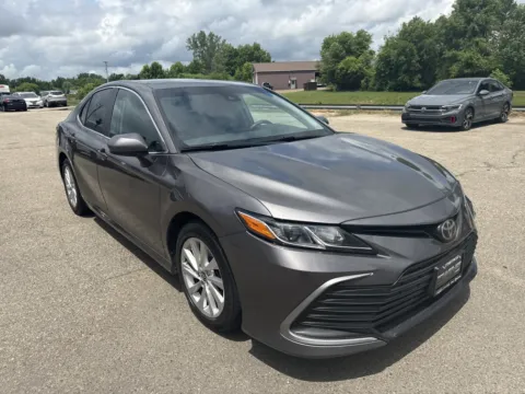 Gray 2021 Toyota Camry LE for sale in Wayland, MI