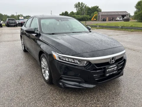 Black 2019 Honda Accord Sedan LX 1.5T for sale in Wayland, MI