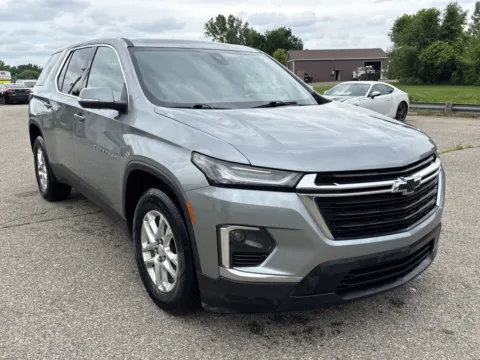 Gray 2023 Chevrolet Traverse LS for sale in Wayland, MI