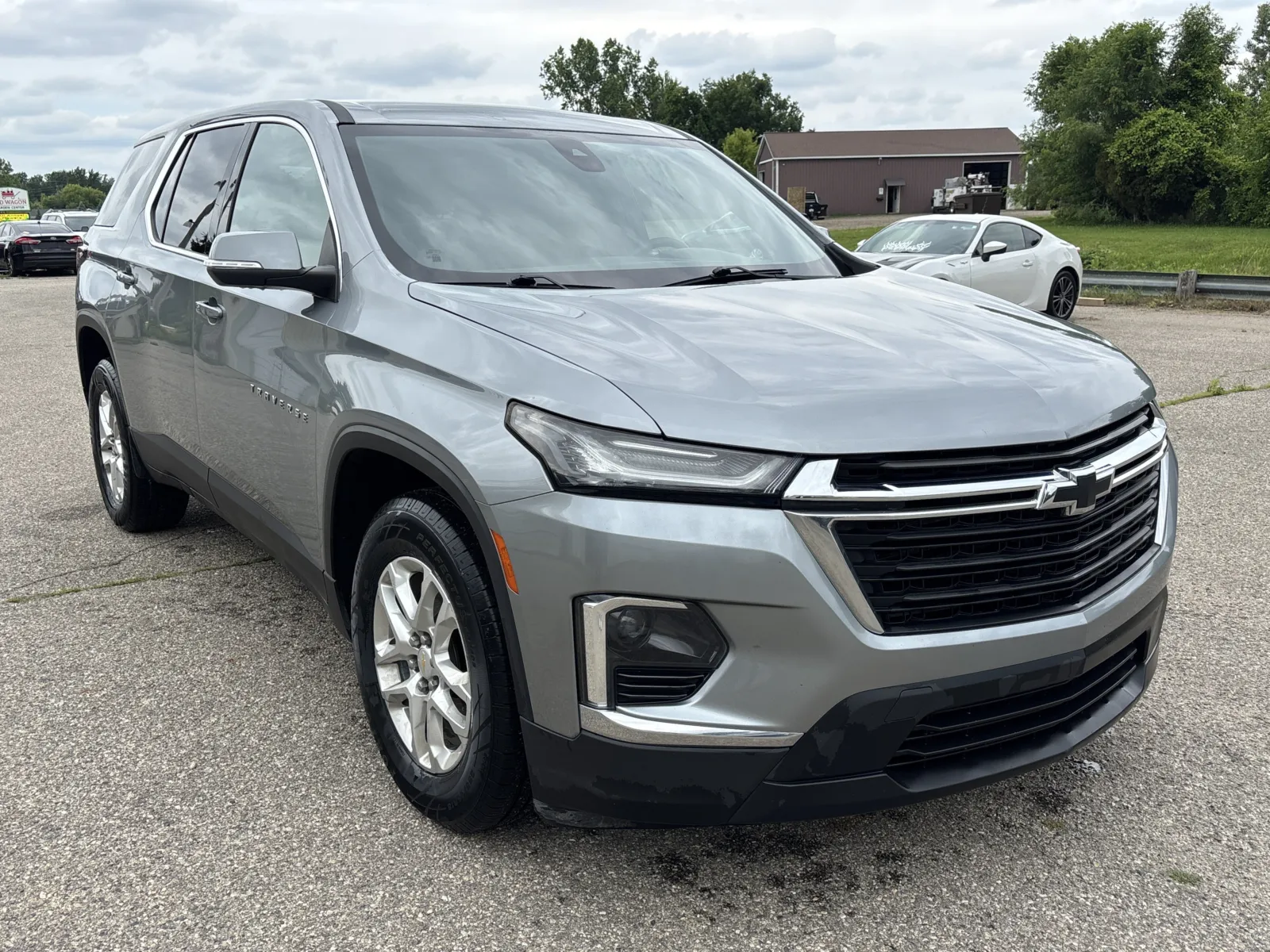 Gray 2023 Chevrolet Traverse LS for sale in Wayland, MI
