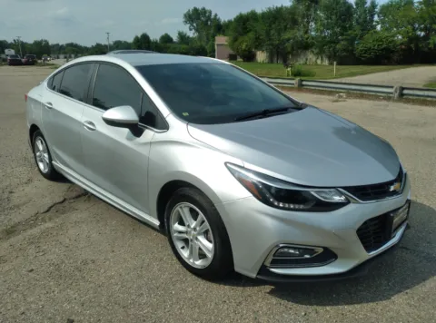 Silver 2018 Chevrolet Cruze LT for sale in Wayland, MI