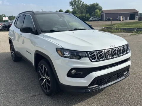 White 2025 Jeep Compass Limited for sale in Wayland, MI