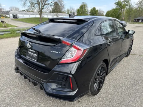 Another view of 2021 Honda Civic Hatchback Sport for sale in Wayland, MI at Twins Chrysler Dodge Jeep Ram
