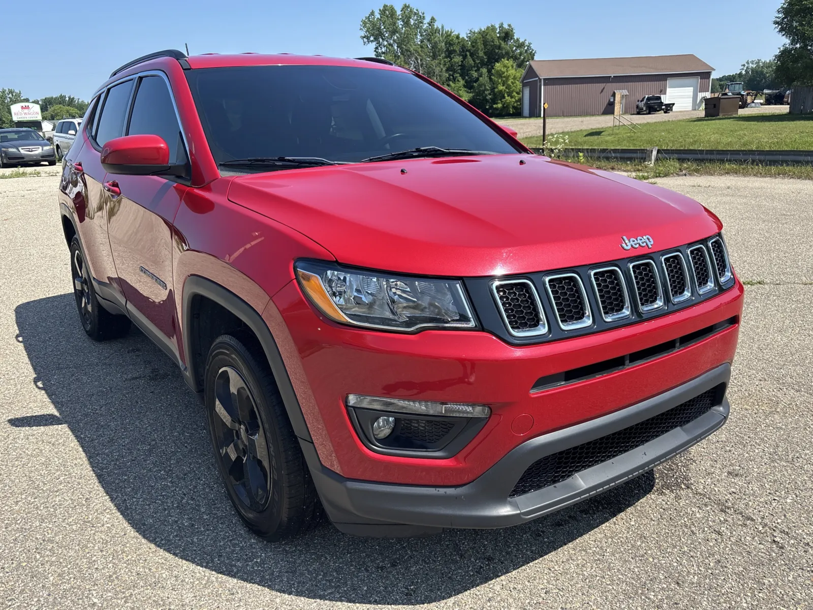 Red 2019 Jeep Compass Latitude for sale in Wayland, MI