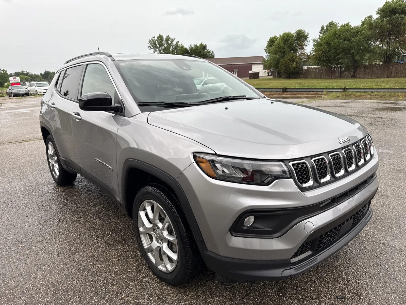 Silver 2023 Jeep Compass Latitude Lux for sale in Wayland, MI