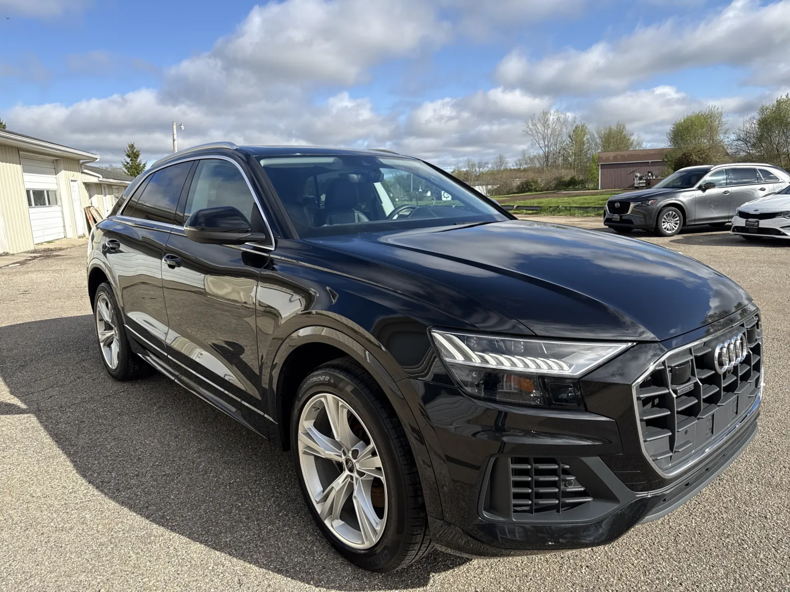 Black 2023 Audi Q8 Premium Plus for sale in Wayland, MI