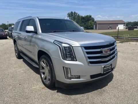 Silver 2016 Cadillac Escalade ESV Luxury Collection for sale in Wayland, MI