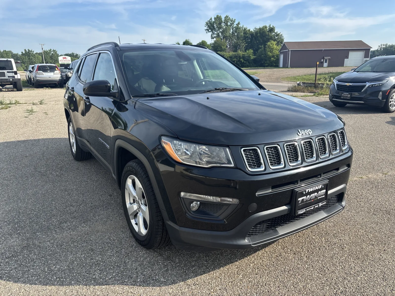 Black 2021 Jeep Compass Latitude for sale in Wayland, MI