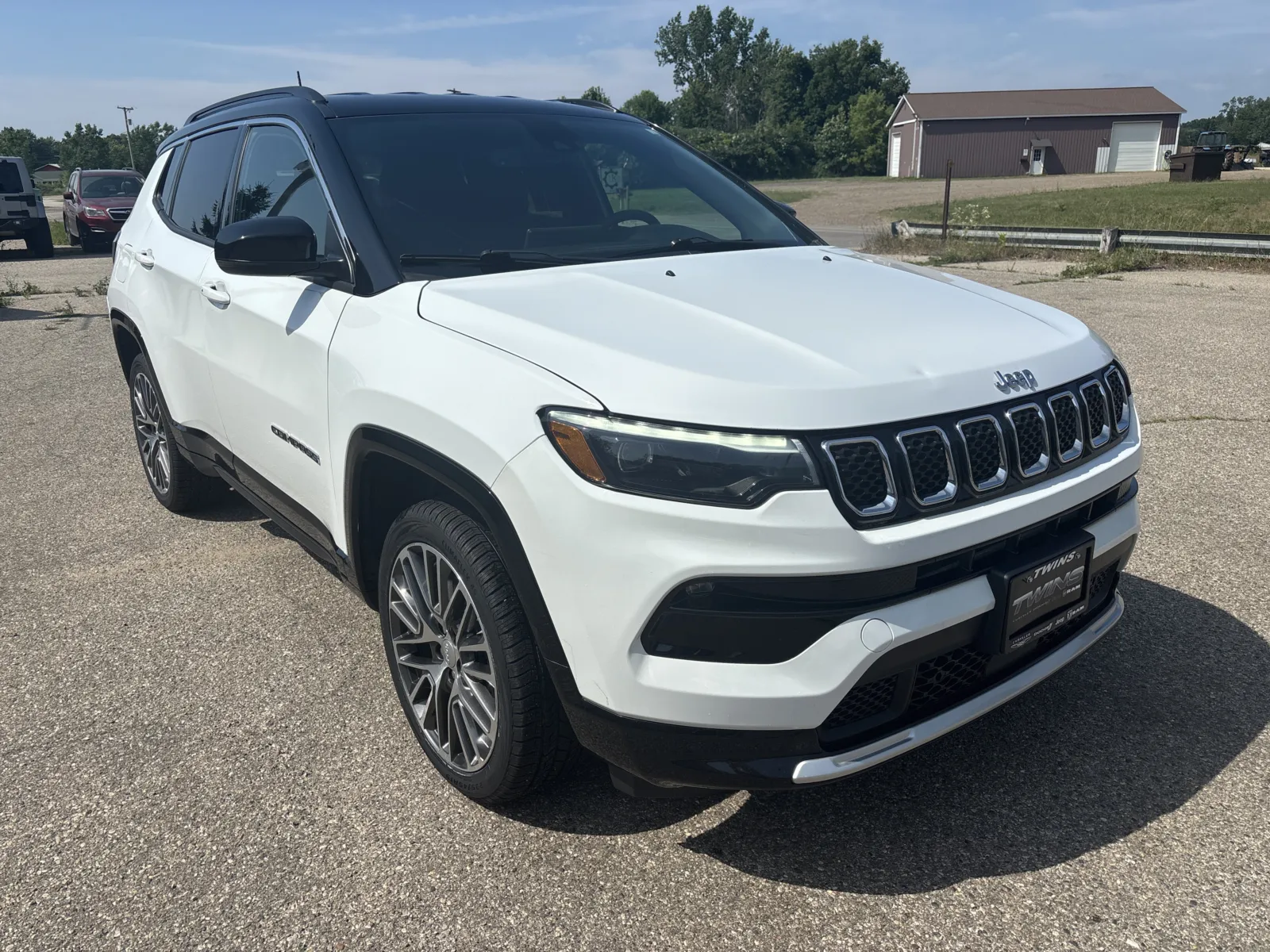 White 2023 Jeep Compass Limited for sale in Wayland, MI