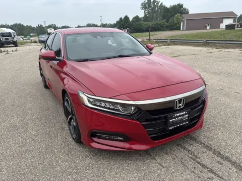 Red 2019 Honda Accord Sedan Sport 1.5T for sale in Wayland, MI