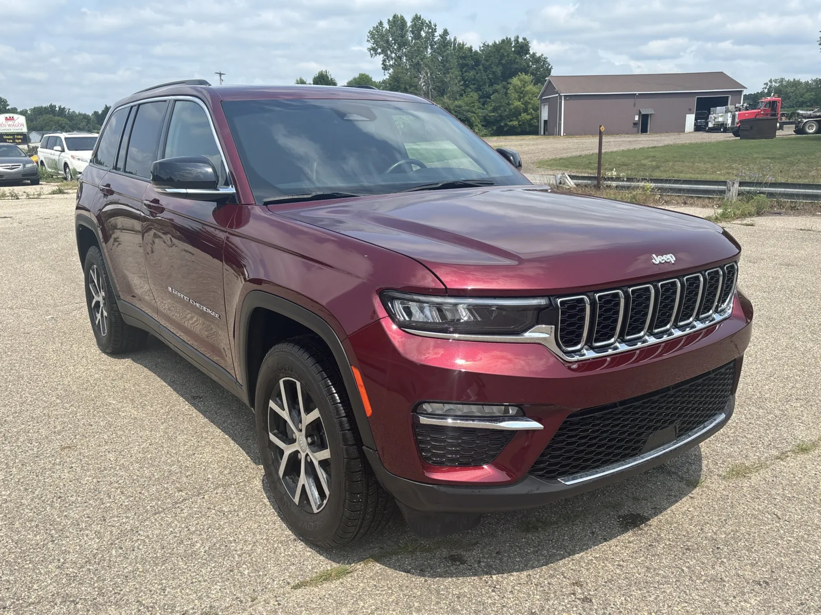 Red 2024 Jeep Grand Cherokee Limited for sale in Wayland, MI