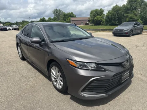 Gray 2021 Toyota Camry LE for sale in Wayland, MI
