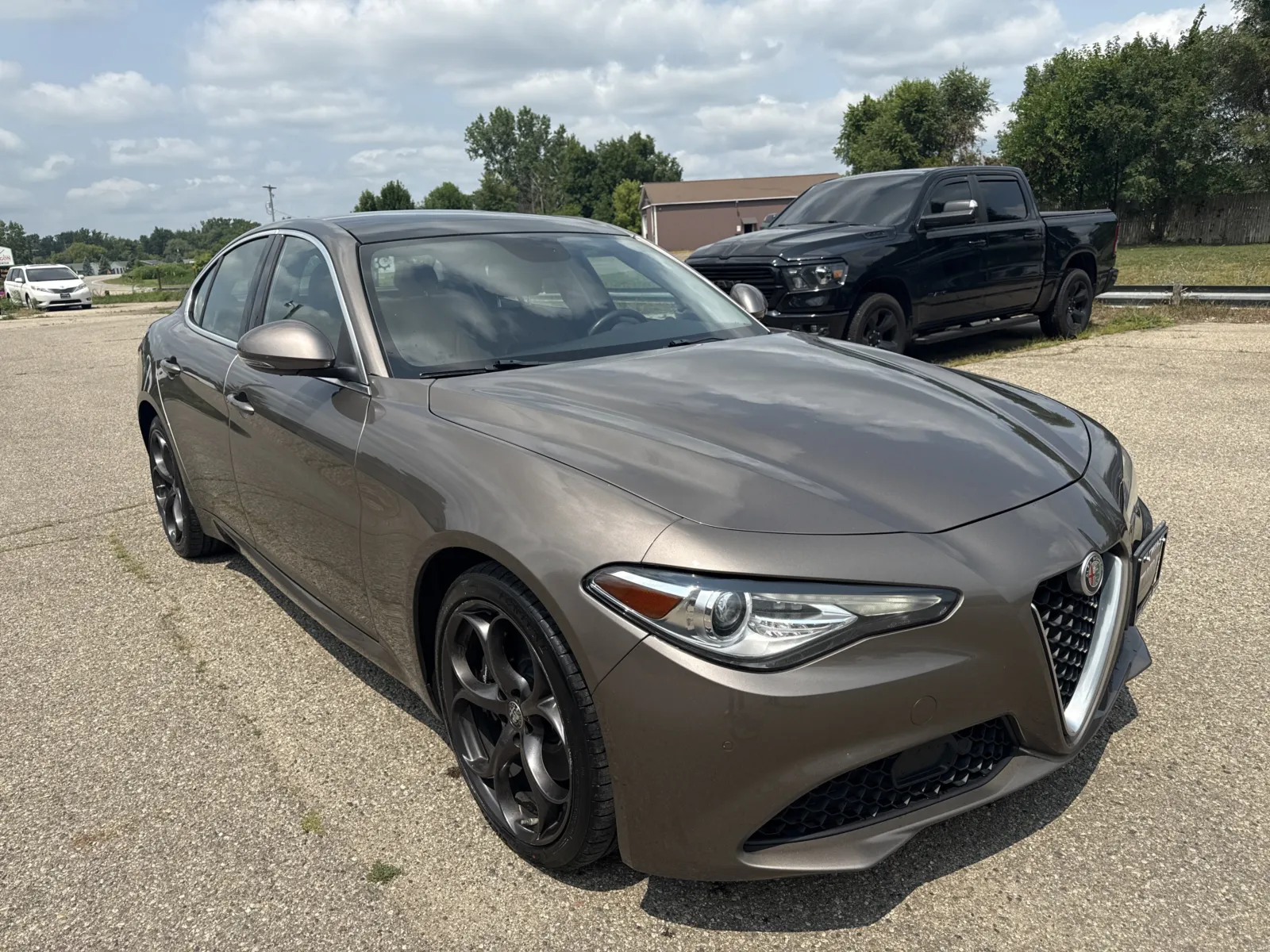 Gray 2019 Alfa Romeo Giulia BASE 4D for sale in Wayland, MI