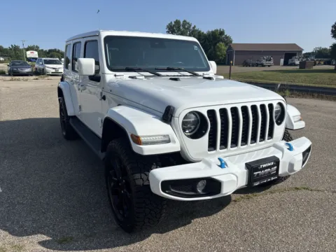 Photos of 2021 Jeep Wrangler 4xe Unlimited Sahara High Altitude for sale in Wayland, MI at Twins Chrysler Dodge Jeep Ram