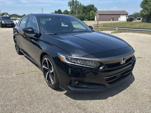 Black 2022 Honda Accord Sedan Sport for sale in Wayland, MI