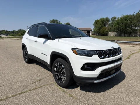 White 2023 Jeep Compass Limited for sale in Wayland, MI