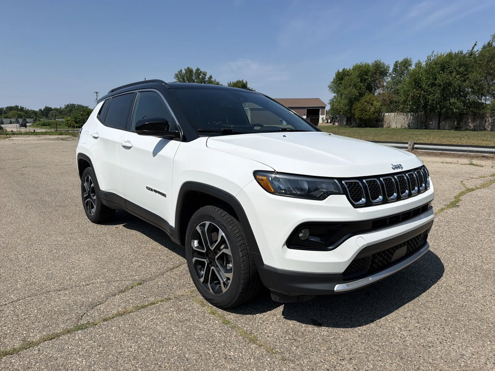 White 2023 Jeep Compass Limited for sale in Wayland, MI