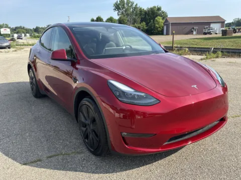 Red 2024 Tesla Model Y Long Range for sale in Wayland, MI