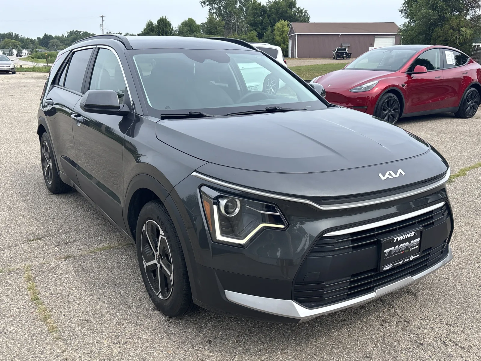 Gray 2024 Kia Niro LX for sale in Wayland, MI